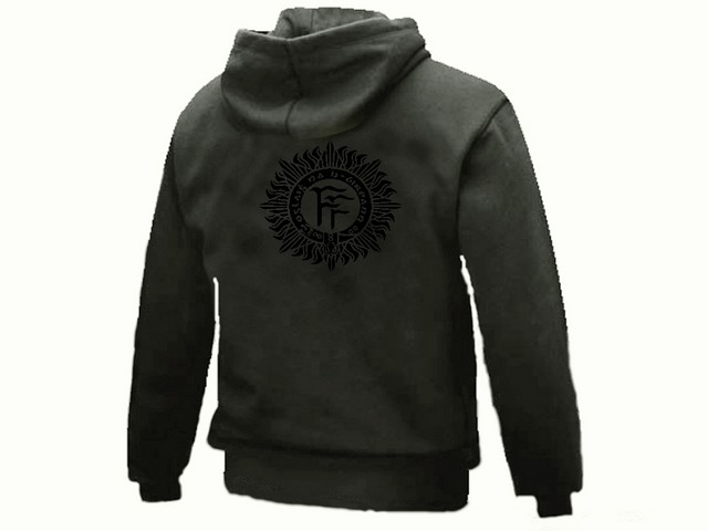 Irish army emblem od green pullover sweat hoodie